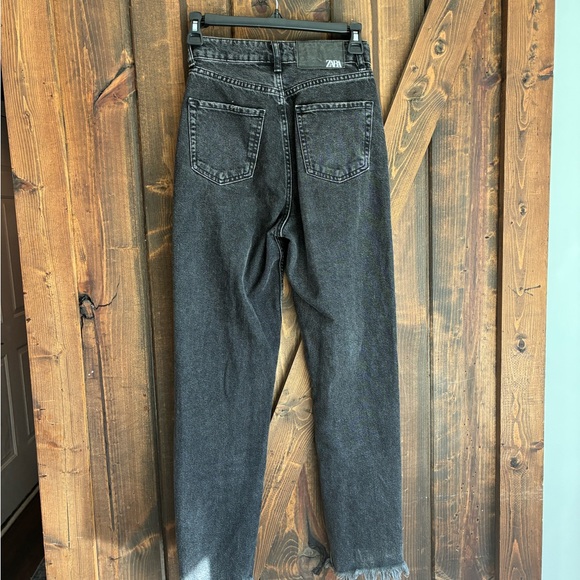 Zara black wash Denim Jeans - Picture 3 of 3